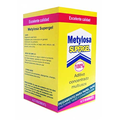 Metylosa 50g. Pegamento para papel Tapiz SUPERGEL
