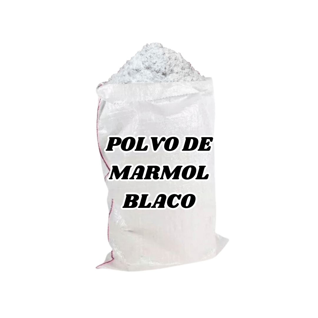 Polvo de Marmol Blanco Saco