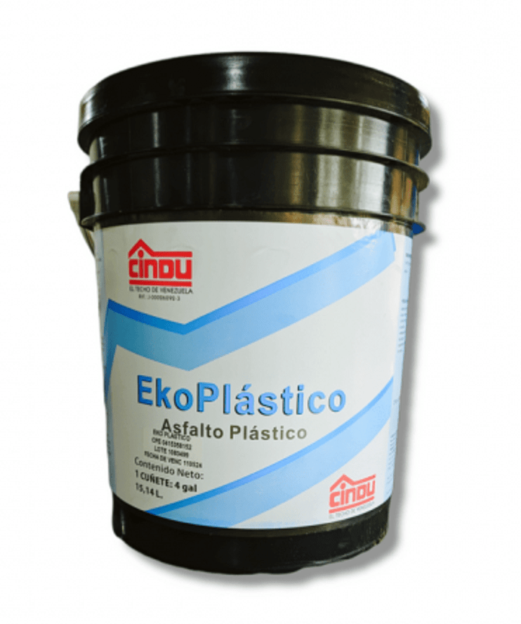 Asfalto Plástico EkoPlastico Cuñete CINDU