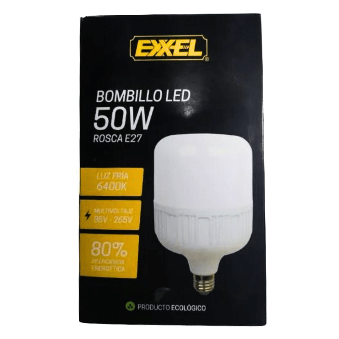Bombillo LED 50W (T) 85-265V EXXEL