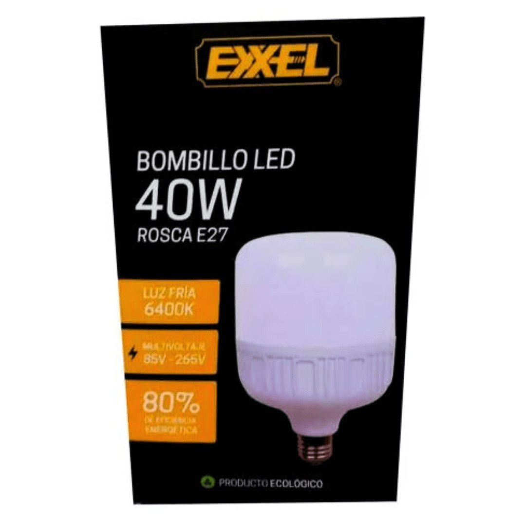Bombillo LED 40W (T) 85-265V EXXEL