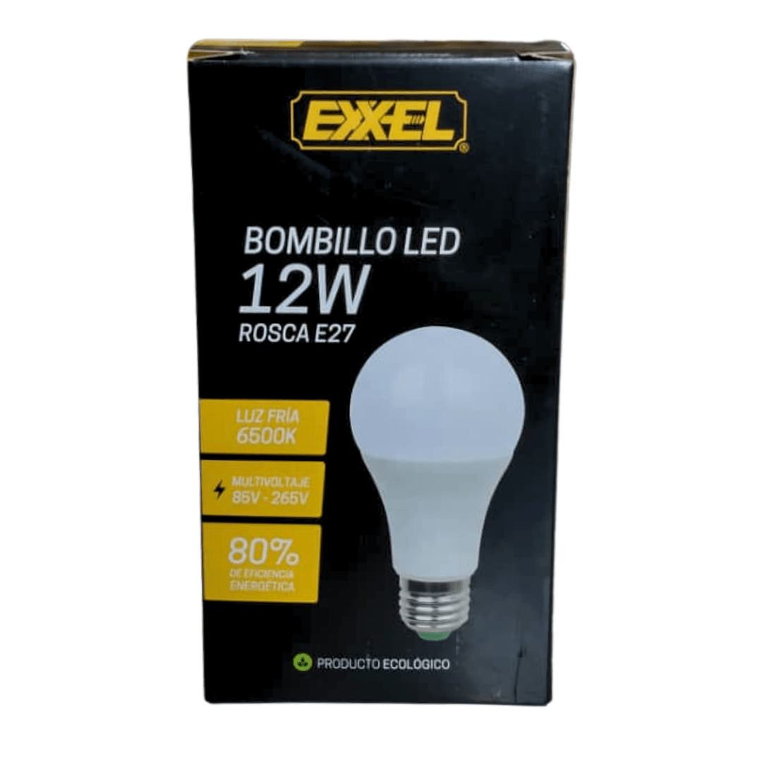 Bombillo LED 12W E27 85-265V EXXEL