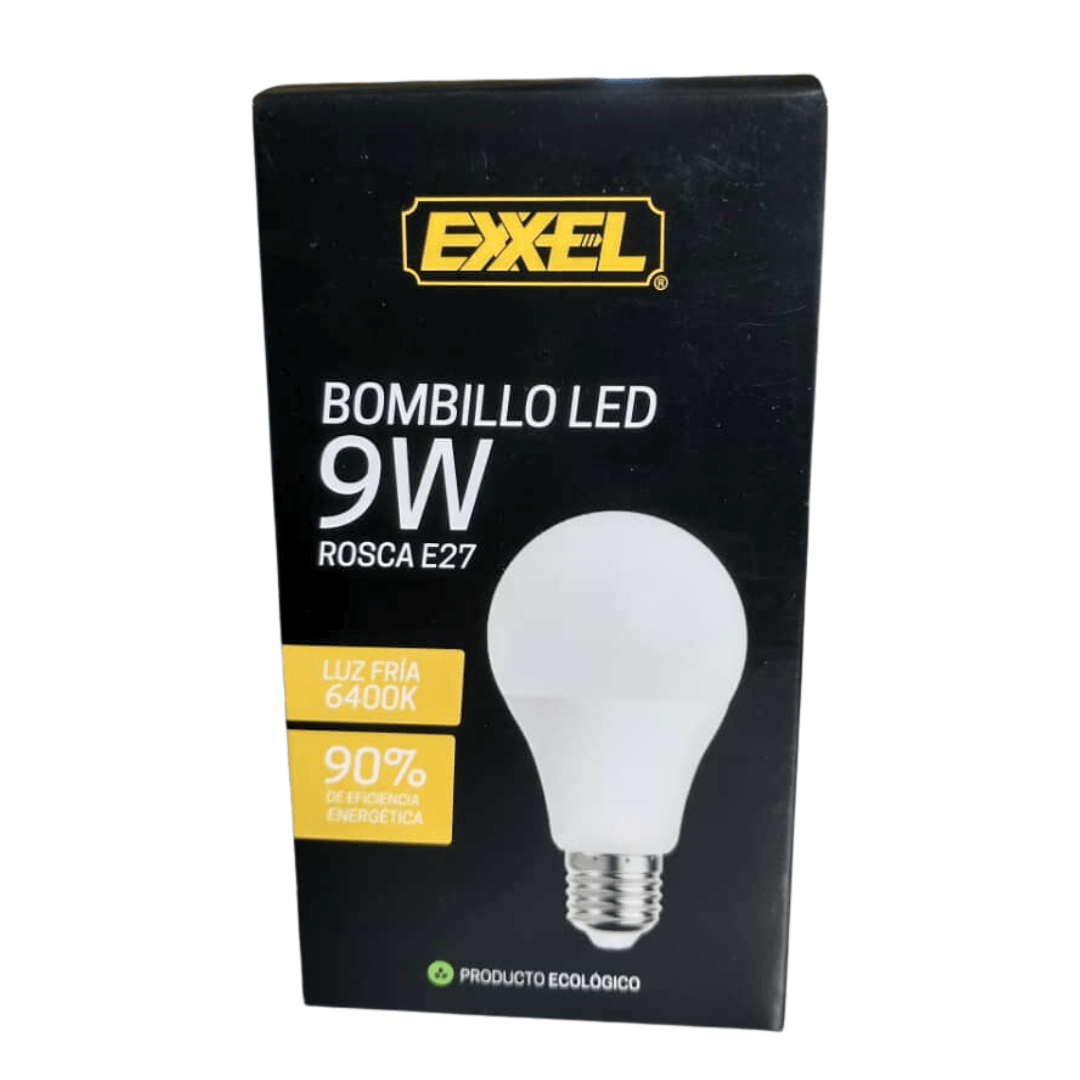 Bombillo LED 9W E27 85-265V EXXEL