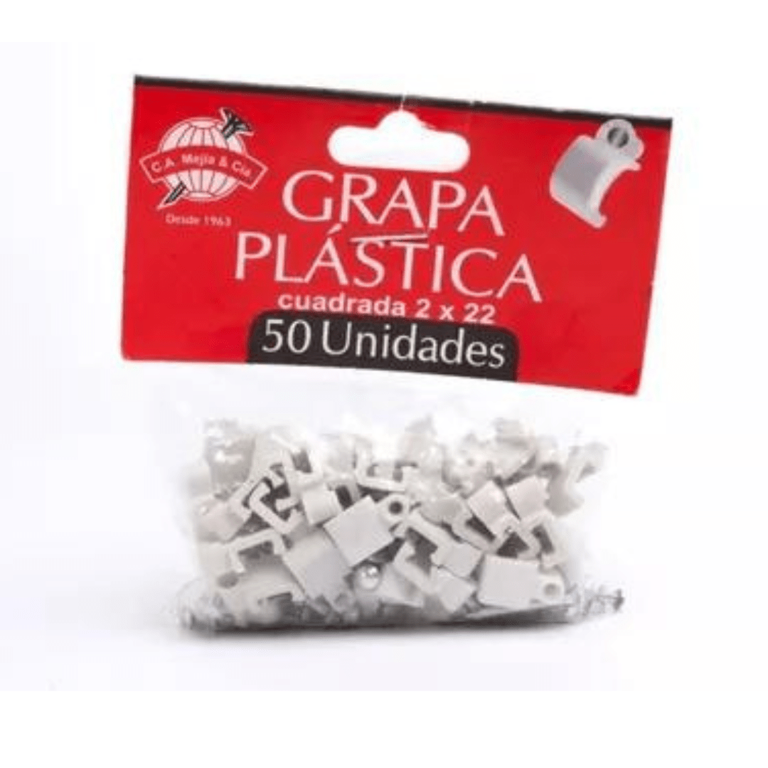 Grapa Plastica 2x22 de 50 Unidades