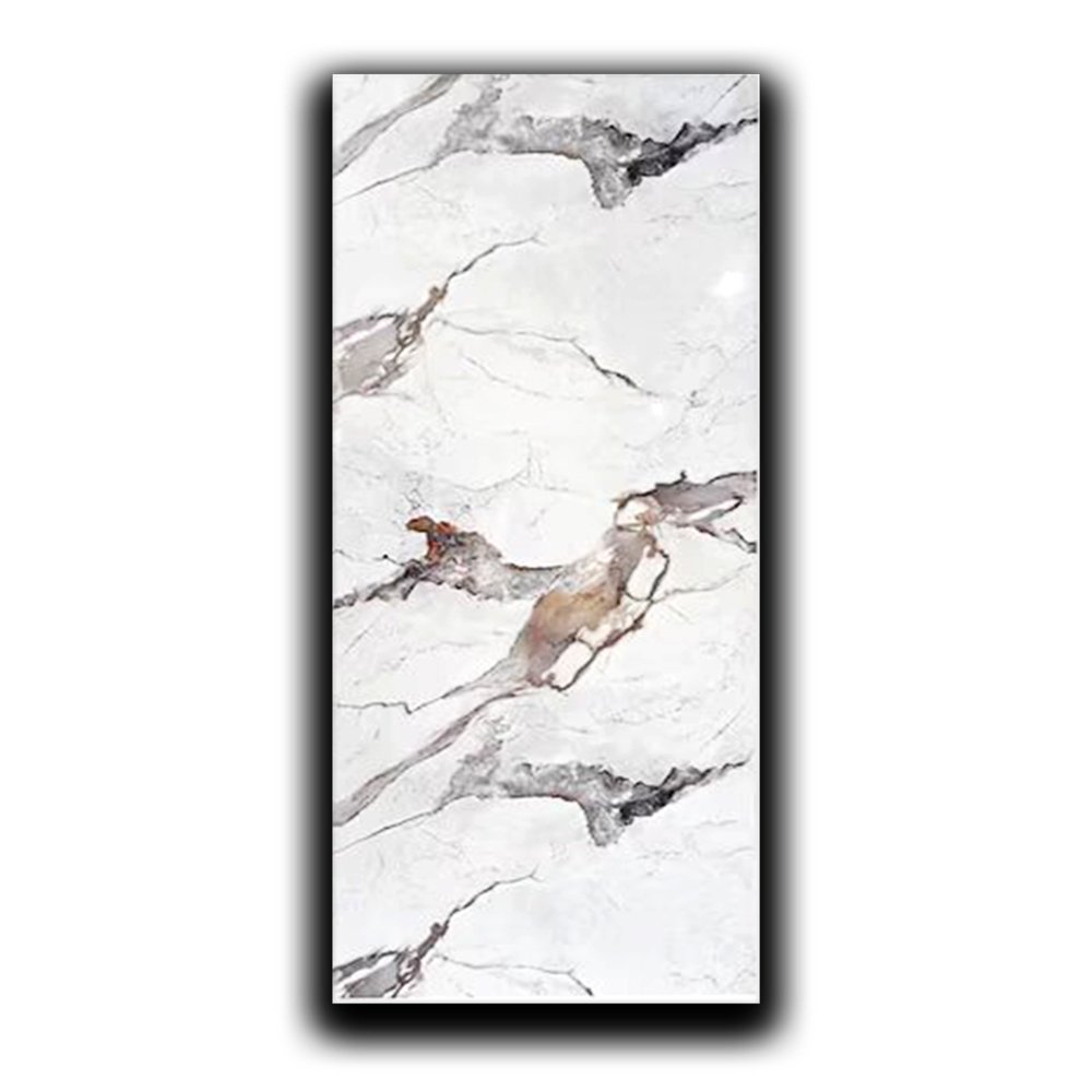 Laminas PVC Marmoleada Carrara 244 x 122 Cm