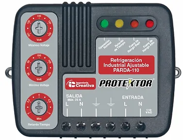 Protector Refrig. Industrial A/A 110Vac. PARDA-110 PROTEXTOR